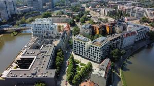 Prince Witolds Apartments Centrum by the Odra River