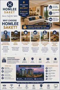 Homlee-White House-3BHK-Parking-Max Hospital-Saket