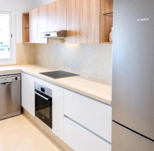 Martils Most Beautiful Luxury stunning Sea View 2 bedroom Olympic Pool 1 min Beach Les Jardins Blues Parking Secuirity