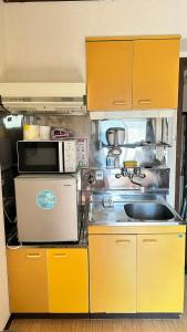 One bedroom apartment 106 Hirai 2, 2 minutes walk from train station, 2 people use