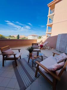 Appartement en plein centre ville avec grande terrasse ensoleillée !