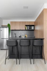 Duplex moderno a 400mt Oktoberfest com vaga
