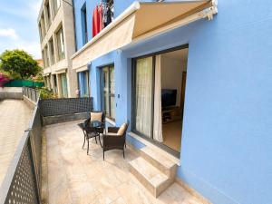 Piso de 2 habitaciones con terraza cerca de la playa y del centro