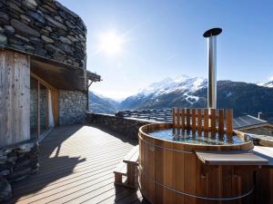 Chalet de luxe avec espace bien-être - 14 pers, sauna, cheminée - FR-1-690-38