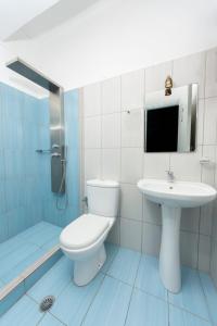 Superb Naxos Apartment Triple Studio Semi-Basement Private Balcony