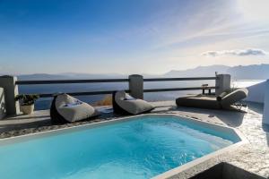 Luxury Santorini Villa Hidden Gem Villa Private Pool Sea & Caldera View