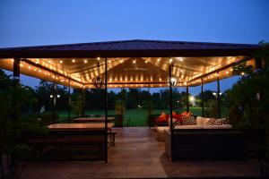 Abbots Farm Stay Faridabad - 2 Acres, 10-15 People, Outdoor Pool, 5 Bedrooms, 6 Bathrooms, Dining, Drawing, Kitchen, Gazebo, Barbeque, Bonfire