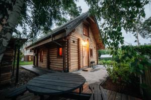 Seaside Log Cabin in the Pines Jurmala