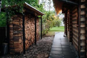 Seaside Log Cabin in the Pines Jurmala