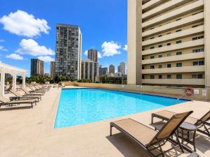 Brand New Waikiki 2BD 2BA Ocean City View, Tax included