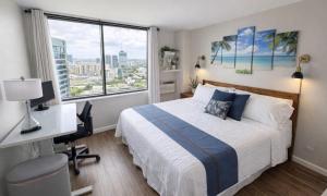 Brand New Waikiki 2BD 2BA Ocean City View, Tax included