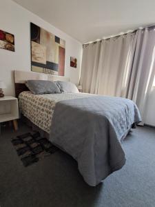 Apartamento equipado con cocina, wifi, baño l Movistar Arenas, Fantasilandia, Santiago centro