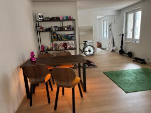 fröschli zimmer in coolem grosszügigen loft