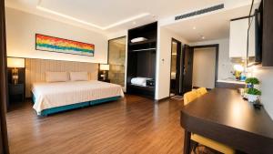 Hạ Long Homestay Sapphire ngắm pháo hoa