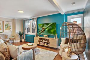 Elmwood Park Jungle Oasis with 2 Car Garage Near Downtown