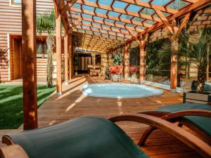 Comfortable houses with a SPA zone