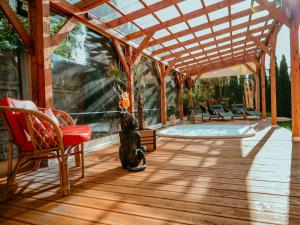 Comfortable houses with a SPA zone