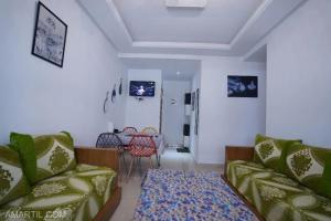 Charming 2-Bedroom Apartment with Ocean Views in Martil
