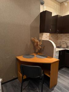 A room in a communal apartment near the railway station