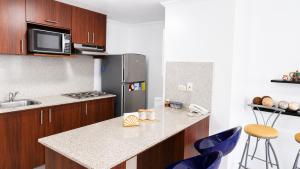 Depa Familiar 2 Habitacione Vista, Gym y Piscina RF2-710