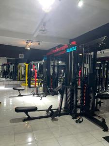 The central Gym And Rooms