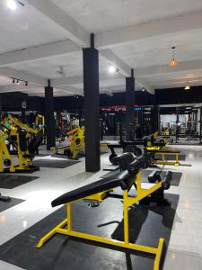 The central Gym And Rooms