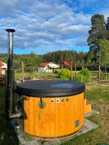 Wczasy Pod Sosnami domek z kominkiem