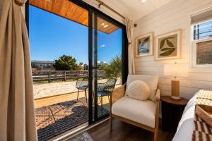 Tiny Beach Boardwalk Bungalow D | Rooftop Retreat