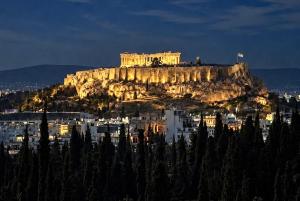 Penthouse Acropolis view&hotwater Jacuzzi&parking
