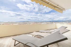 45 CROISETTE - Luxurious 3-bedroom Croisette terrace and sea view