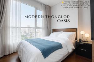 NEW 5min Thonglo BTS, Pool, Fitness 4 guests max near Emsphere, Emquartier