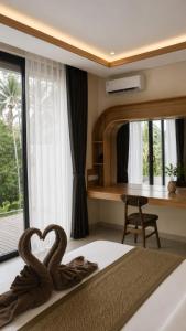 Kailash Romantic 1BR Ricefield Villa Ubud with Private Pool