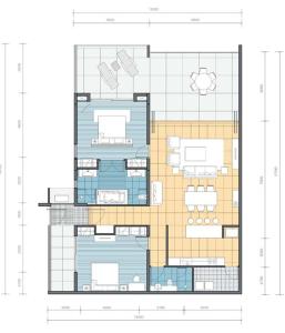 The heights luxury sea view 2BR near Kata Beach B15
