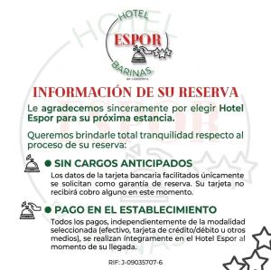 Hotel Espor CA