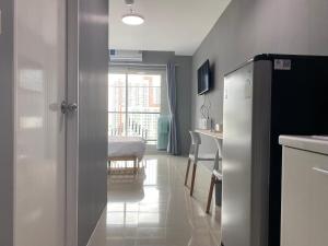 Face scan 22th floor 26sqm Monthly rental Condo