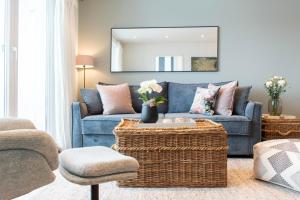 Ferienwohnung Strandvilla Augustusbad App 08 Stilvolle Ferienwohnung an der Ostsee der Extraklasse
