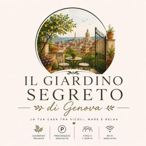 Il Giardino Segreto di Genova Private Garden Retreat Free Parking Sleeps 7