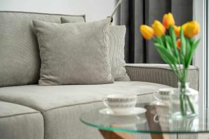 Przytulny Apartament z Parkingiem we Wrocławiu by Noclegi Renters