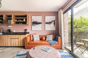Modern & comfy · Roma-Condesa · Cama King · AC ·