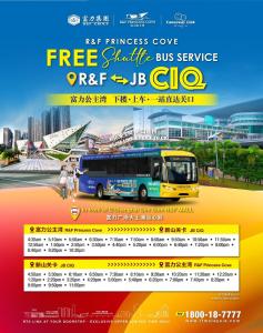 R&F Princess Cove 3BR JB-Singapore CIQ Town