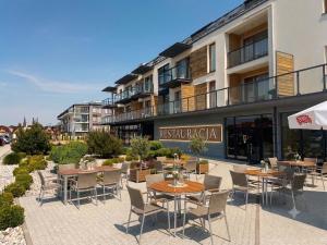 APARTAMENT BLUE II Sarbinowo Parking Basen Sauna Animacje
