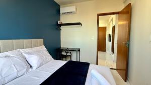 Apto com 2 quartos e AC no Centro