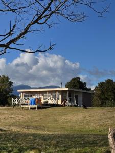 Cabaña con tinaja en La Poza Hualaihué