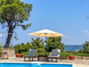 Villa Posidi with Private Pool and Sea View