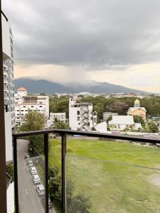 Astra sky river city view