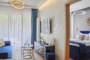 Apartament Blue z SAUNĄ blisko plaży - USTRONIE APARTMENTS Nadmorski Luksus Apartamenty