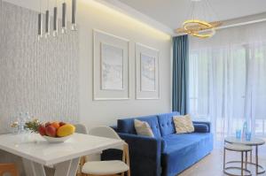 Apartament Blue z SAUNĄ blisko plaży - USTRONIE APARTMENTS Nadmorski Luksus Apartamenty