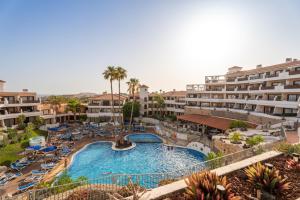 Sunny Terrace with Heated Pool View