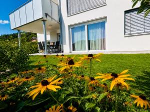 Panoramablick mit Premium-Wanderwegen vor der Haustür