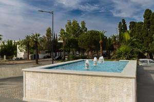 Seaview 2BR Apt Near Beach, AC, Pool, Balcony
